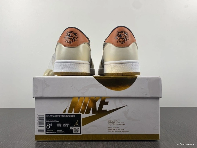 OG DH6932-100 Low of 1 Year Tiger the Air Jordan 0720